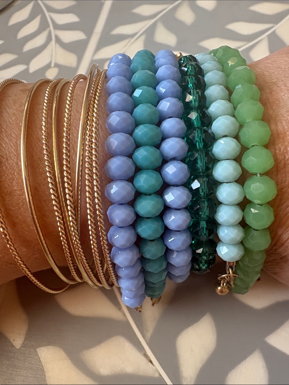 Poppy Lane & Co. stack of girls bracelets
